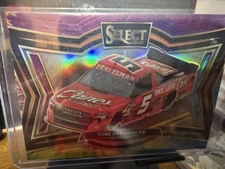 2025 Panini Select NASCAR Racing Pit Road Tie Dye Toni Breidinger /25
