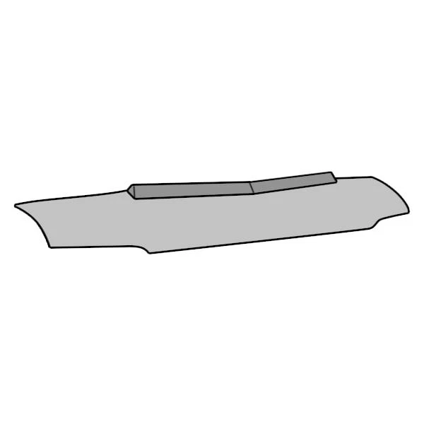 For Audi A4 1996-2001 Colgan BS3033CF Carbon Fiber Vinyl Sport Bra Foto 4 de 4