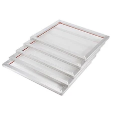 Screen Printing Kit, 6pc 20inch *24inch Inch Aluminum Silk Screen Frame with ...