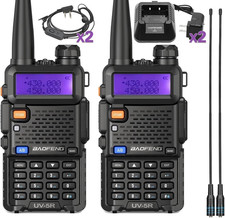 Radio Ham Radio UV-5R Long Range UV5R Dual Band VHF UHF Rechargeable Wa