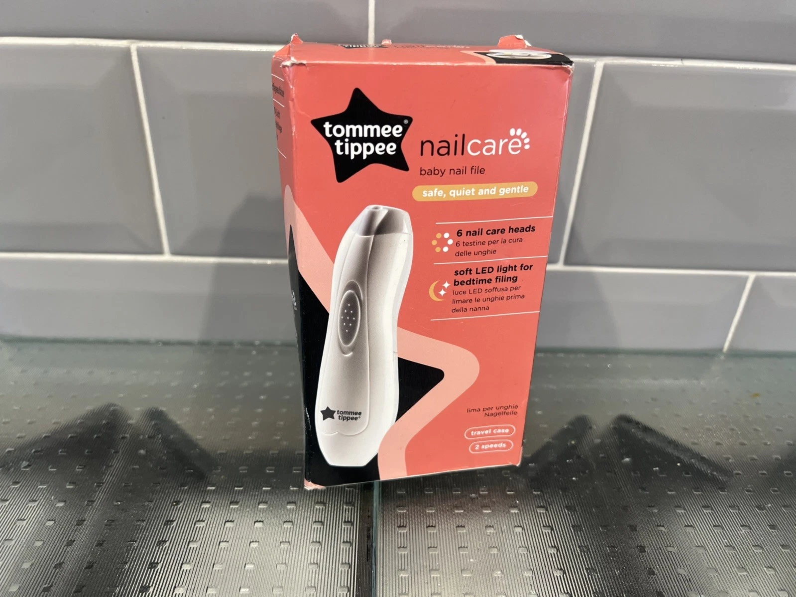 Tommee Tippee Electric Baby Nail File Trimmer Battery Powered Nail Clipper Cut
Opens in a new window