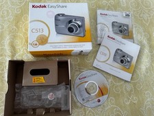 Kodak Easyshare C513 Manual, Disc & Box *No Camera* Dock Insert For C513-C518