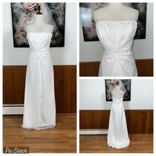 Beautiful Vintage 90s Destiny Chiffon Wedding Gown 