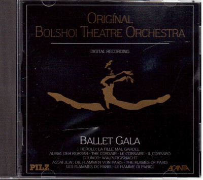 Adam, Herold, Gounod, Assafjew: Ballettgala / Original Bolschoi Theater Orchester. CD