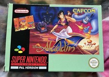 Thumbnail of ebay&reg; auction 206211662474 | Disney's Aladdin, Nintendo Snes, Originalverpackt