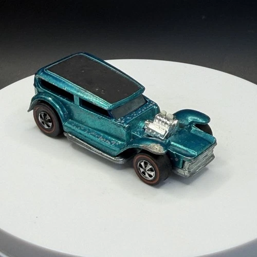 Vintage Hot Wheels Redline The Demon Aqua - Good Condition