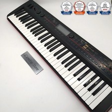 KORG KROSS-61 KROSS61 61 teclas teclado electrónico sintetizador negro rojo con estuche