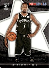2020 HOOPS KEVIN DURANT 29 NRMT LIGHTS CAMERA ACTION BASKETBALL BROOKLYN NETS
