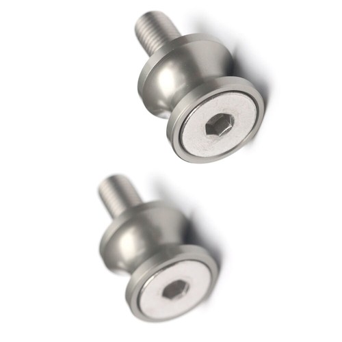 Titanium Motorcycle Racing Swingarm Spools M6 For Yamaha MT-09 FZ-09 13-23 22 21 - Picture 2 of 5