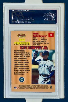 その他 KEN GRIFFEY Jr. BOWMAN  ATOMIC REFRACTOR 1999 Bowman's Best - Ken Griffey Jr #86 Atomic Refractor
