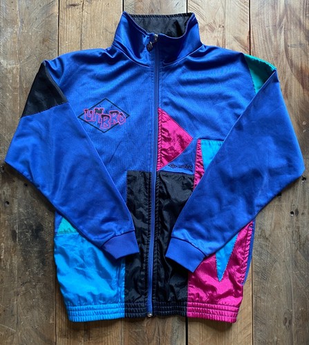 Umbro, Vintage Umbro Rough Diamonds Tracksuit Top - Full Zip - Size 32 XS