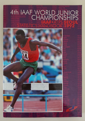 4. IAAF Junioren-Weltmeisterschaften Statistikhandbuch - Seoul 1992
