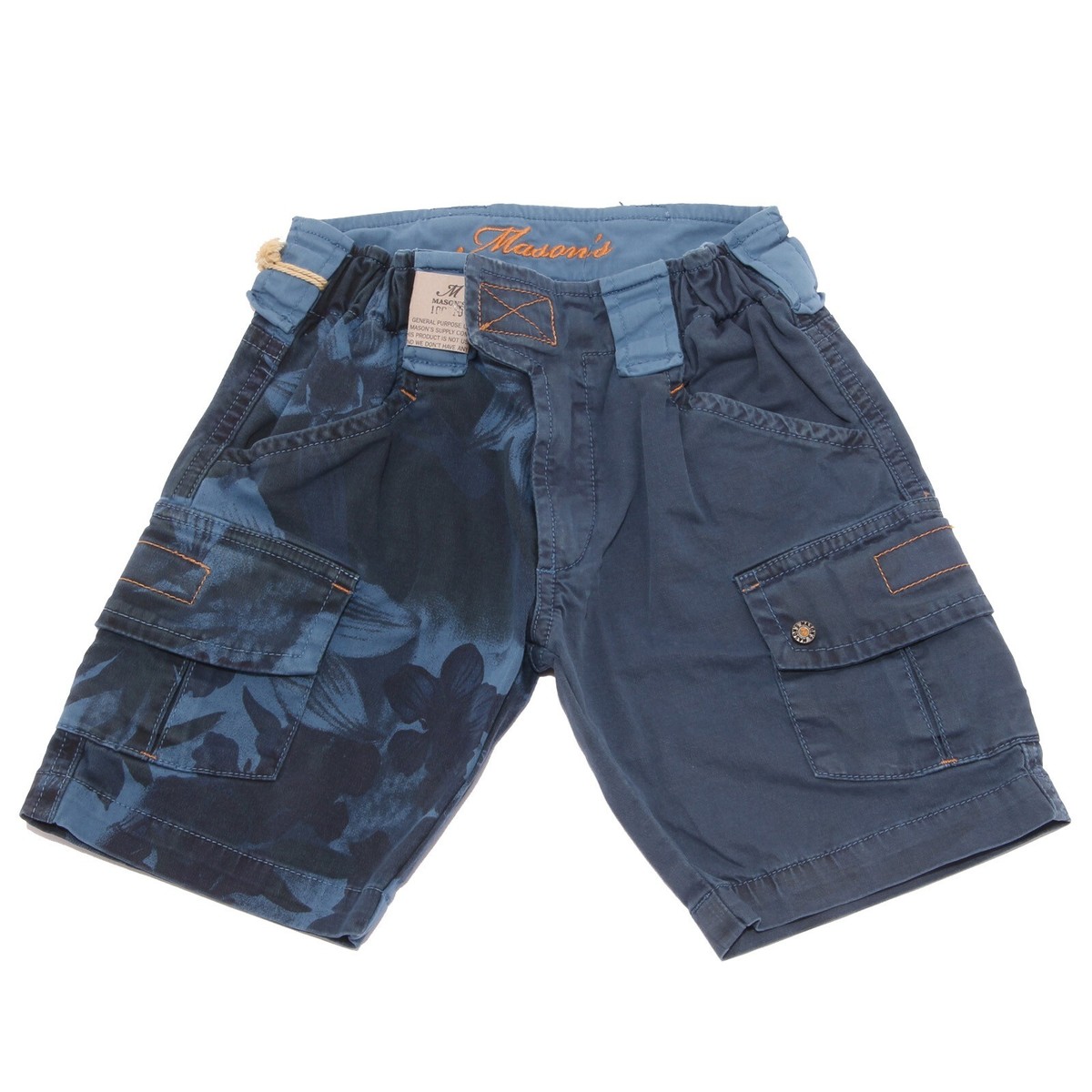 9480S bermuda bimbo blu fantasia MASON'S pantaloni pant short kid