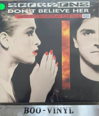 Scorpions - Don't Believe Her (limited Edition European  Pack 12'') G/F NR MINT