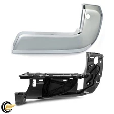 For 16-23 Tacoma Right Rear Bumper End Cap+Outer End Extension Insert Bracket