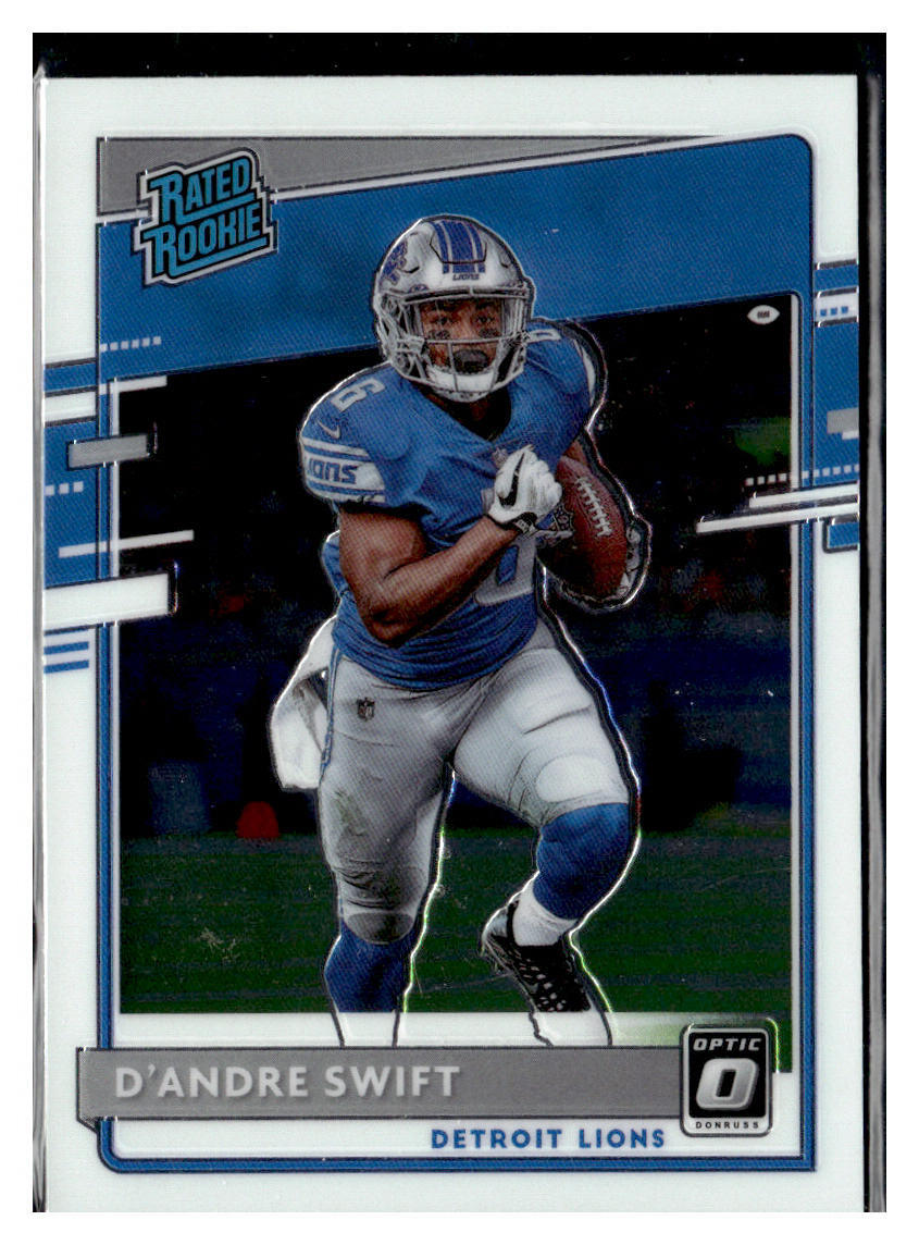 2020 Donruss Optic #159 D'Andre Swift Base RC Lions Eagles