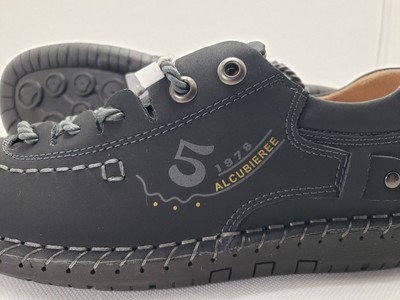 Alcubieree Mens Leather Casual Shoes Size 8.5M Comfortable  display picture 3