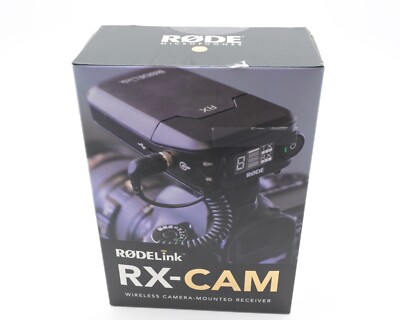 RODE RX-CAM Camera Mount Digital Wireless Receiver 2.4 GHz (#15522)