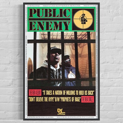PUBLIC ENEMY 'It Takes a Nation of Millions to Hold Us Back' 1988