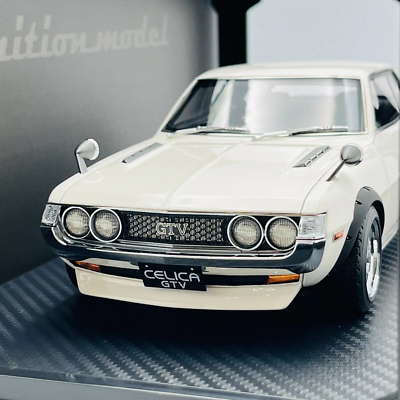 ミニカー 1/18 Toyota Celica 1600GTV (TA22) Ignition Model 1:18 Toyota Celica 1600GTV (TA22) in Light Blue