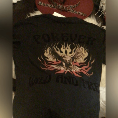 NEW! Rare WILDFOX Wild and Free boho tee