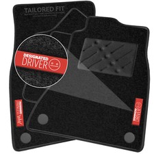 To Fit Toyota Paseo 1996-1999 Passenger Princess Black Car Mats [B]