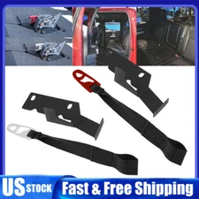 Rear Seat Quick Latch Release Kit Black Strap For 2009-2022 Ford F150 F250 F350 