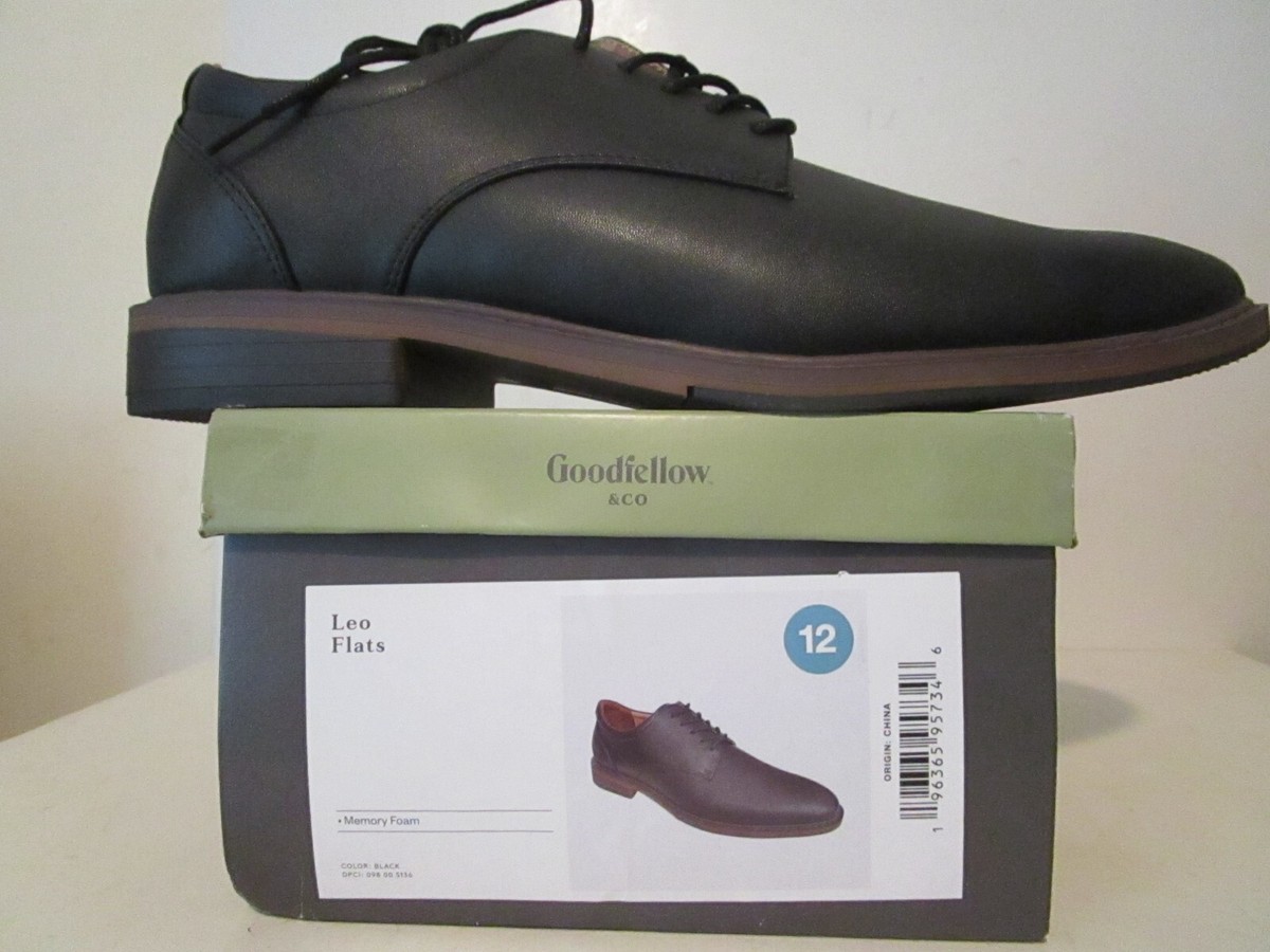 Men\'s Leo Dress Shoes - Goodfellow & Co™ Black 12 : , Goodfellow Mens Leo Flats Dress Casual Oxford Dress Shoe  main image 4