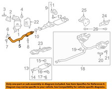 GM OEM 18-23 Enclave Exhaust System Exhaust Components-Front Pipe 85542639