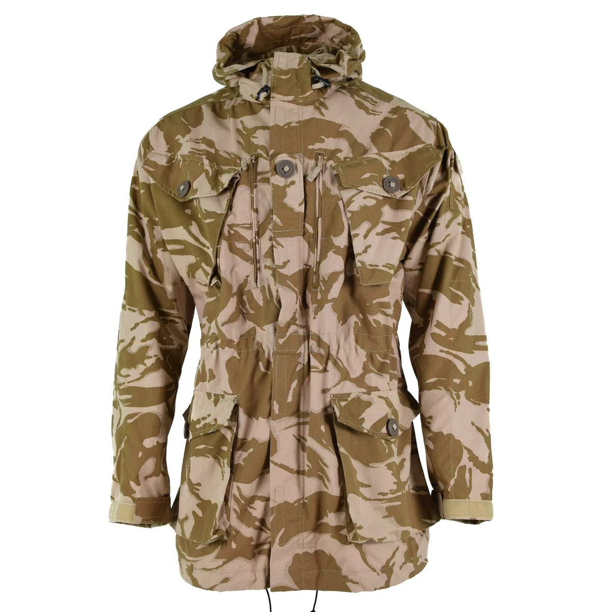 Genuine British army parka DPM desert camo smock windproof jacket