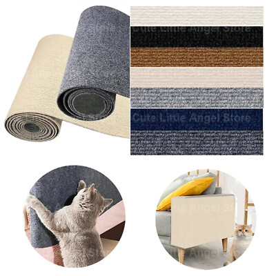 Self-Adhesive Carpet Cats Scratch Board Wall Anti Cat Scratch Sofa Diy Cats