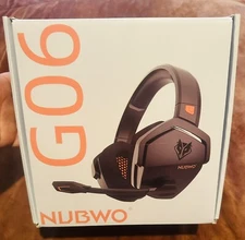 NUBWO G06 Dual Wireless Gaming Headset with Microphone for PS5, PS4, PC.