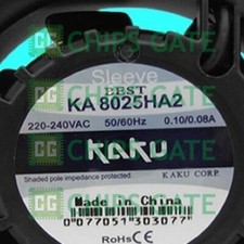 1PCS New KAKU KA8025HA2 Axial flow fan industrial cooling fan Fast Ship