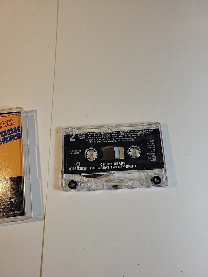 Chuck Berry - The Great Twenty Eight -  Cassette Tape - Sweet Little Sixteen - Image 4 of 4