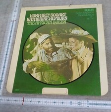 The African Queen Humphrey Bogart Katharine Hepburn CED Selectavision Video Disc