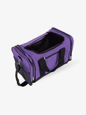 Everest 020-DPL-BK Crossover Duffel Bag - Dark Purple-Black