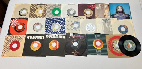 Mixed Lot 200+ 7” Inch Vinyl Records Mixed Genres and Artists Classic Rock - Picture 5 of 16