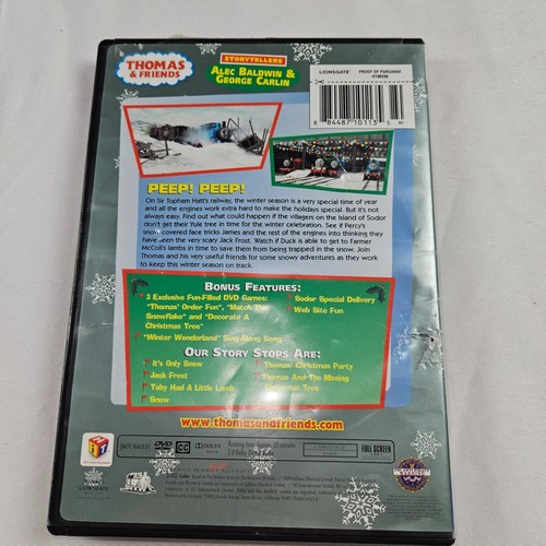 Thomas and Friends: Thomas' Snowy Surprise DVD (Scratched) Tested & Works - Picture 2 of 5