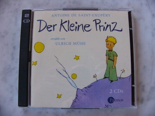 Der kleine Prinz. 2 CDs von Antoine de Saint-Exupery (1999) Ulrich Mühe Hörbuch - Foto 1 di 1