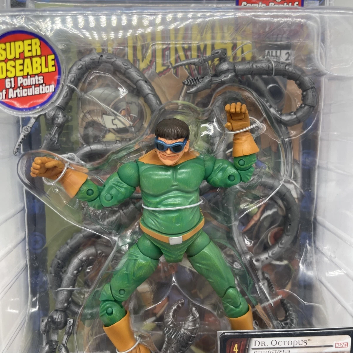 Marvel Legends Series 8 Doc Ock 6" Action Figure 2005 Toy Biz