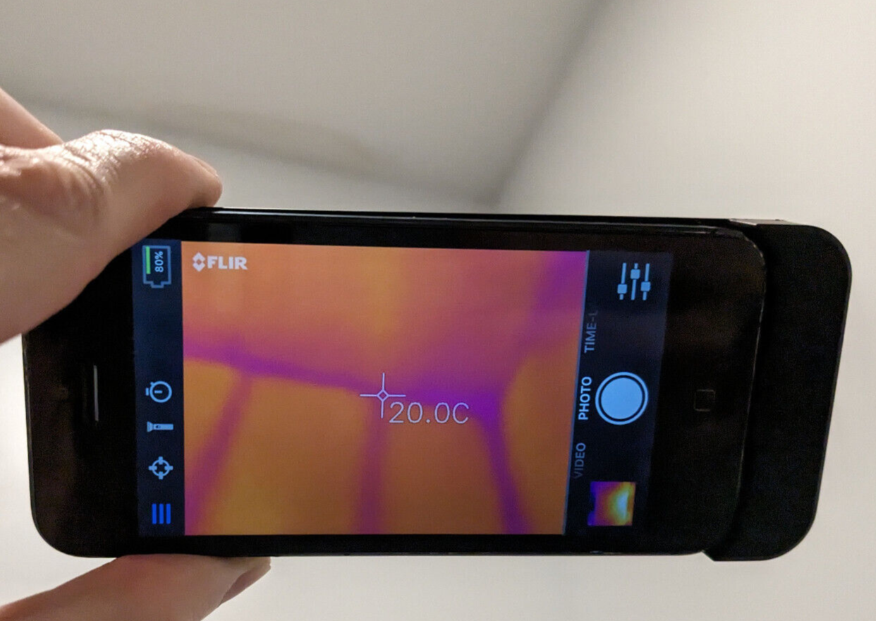 FLIR ONE iOS Thermal Imaging Camera Case for iPhone 5 / 5s eBay