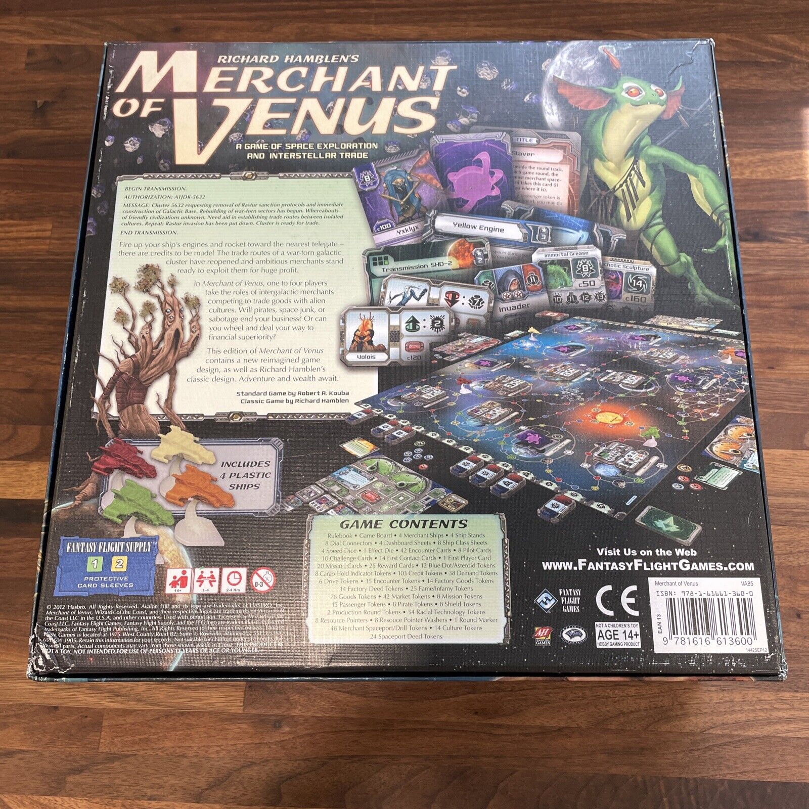 Merchant of Venus (Second Edition), Board Game