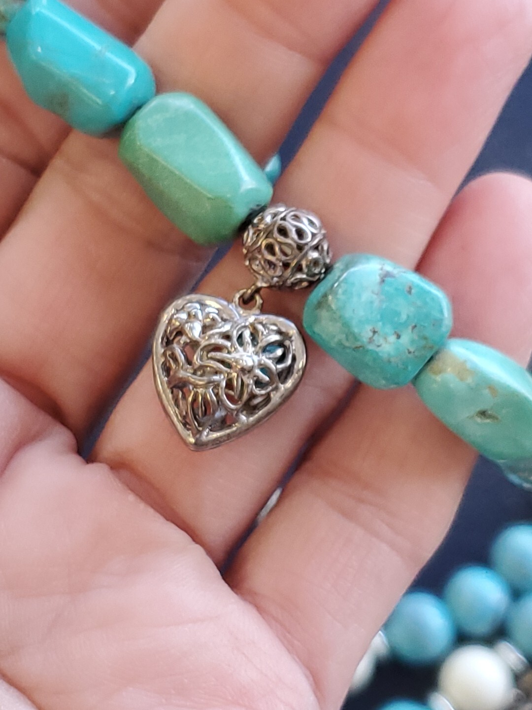 Mixed Jewelry Lot 15 pc Turquoise Southwestern Necklaces Bracelets Earrings eBay