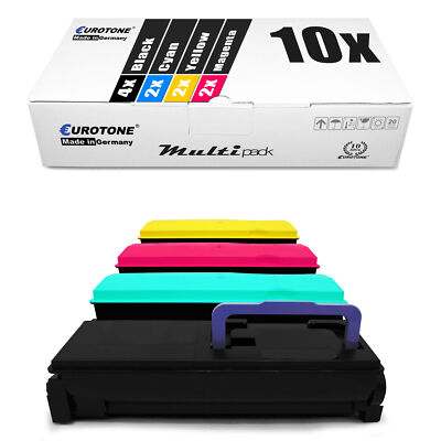 10x ECO Toner f�r Triumph-Adler CLP-4521