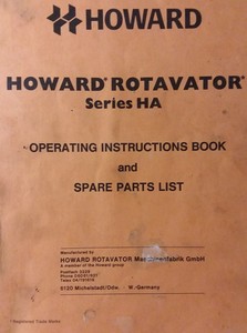Howard Ha Rotavator Tiller 3 Point Hitch Owner Parts Service Manual Tractor Ebay Howard Ha Rotavator Tiller 3 Point Hitch Owner Parts Service Manual Tractor Ebay