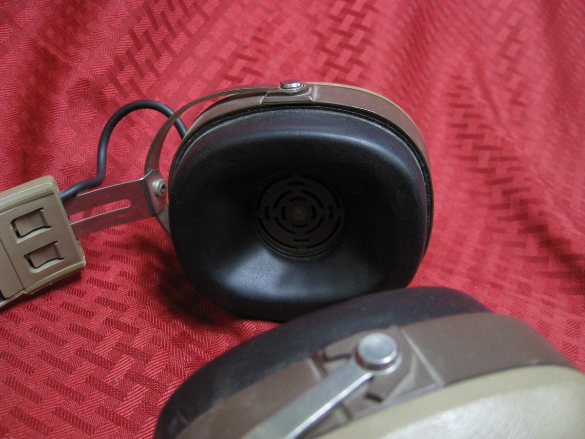 Vintage KOSS K/6A Audio Stereo full sized big cup HEADPHONES w 1/4