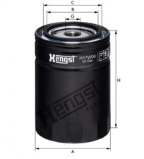 Ölfilter Hengst H17W06 Mann W 940/24 Knecht Mahle OC 37 Donaldson P554403