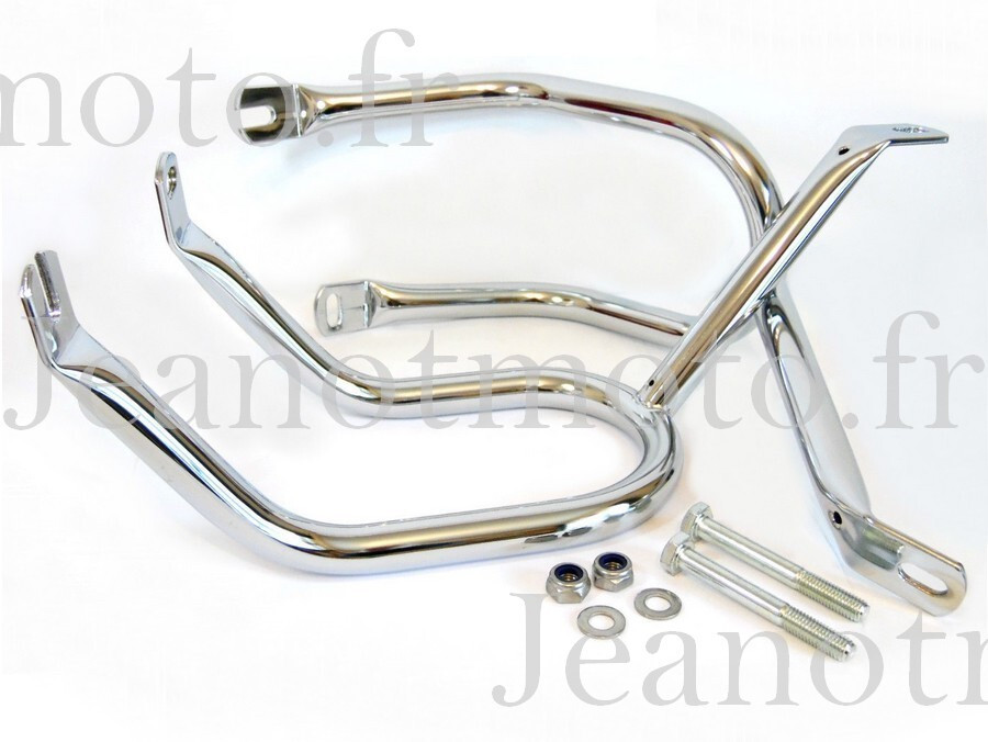Pares cylindres Honda 500 GL Silverwing en acier chromé haute finition