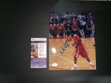 BRANDON KNIGHT HIGH SCHOOL SIGNED 8X10 PHOTO W/JSA COA NBA DETROIT PISTONS