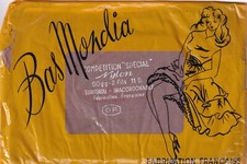 Bas nylon couture Mondia 11 deniers Beige. 2 tailles. Fully Fashioned Stockings.